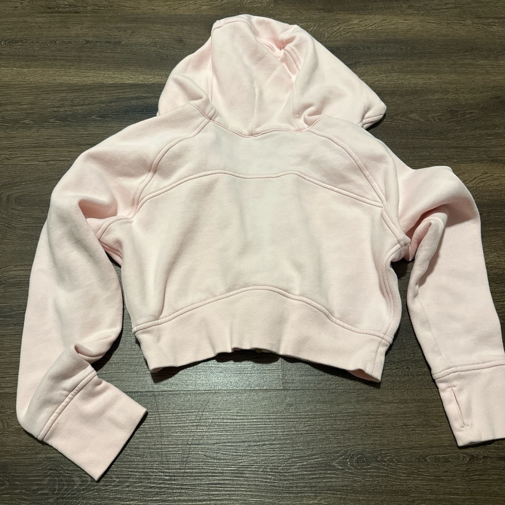 EUC LULULEMON CROPPED SCUBA - Picture 5 of 5